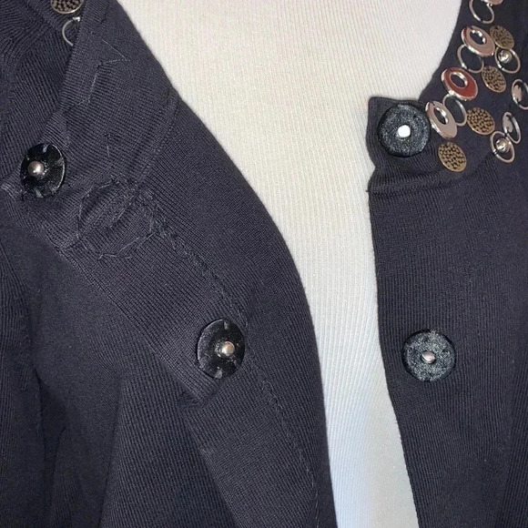DANA BUCHMAN black cardigan - Picture 3 of 6
